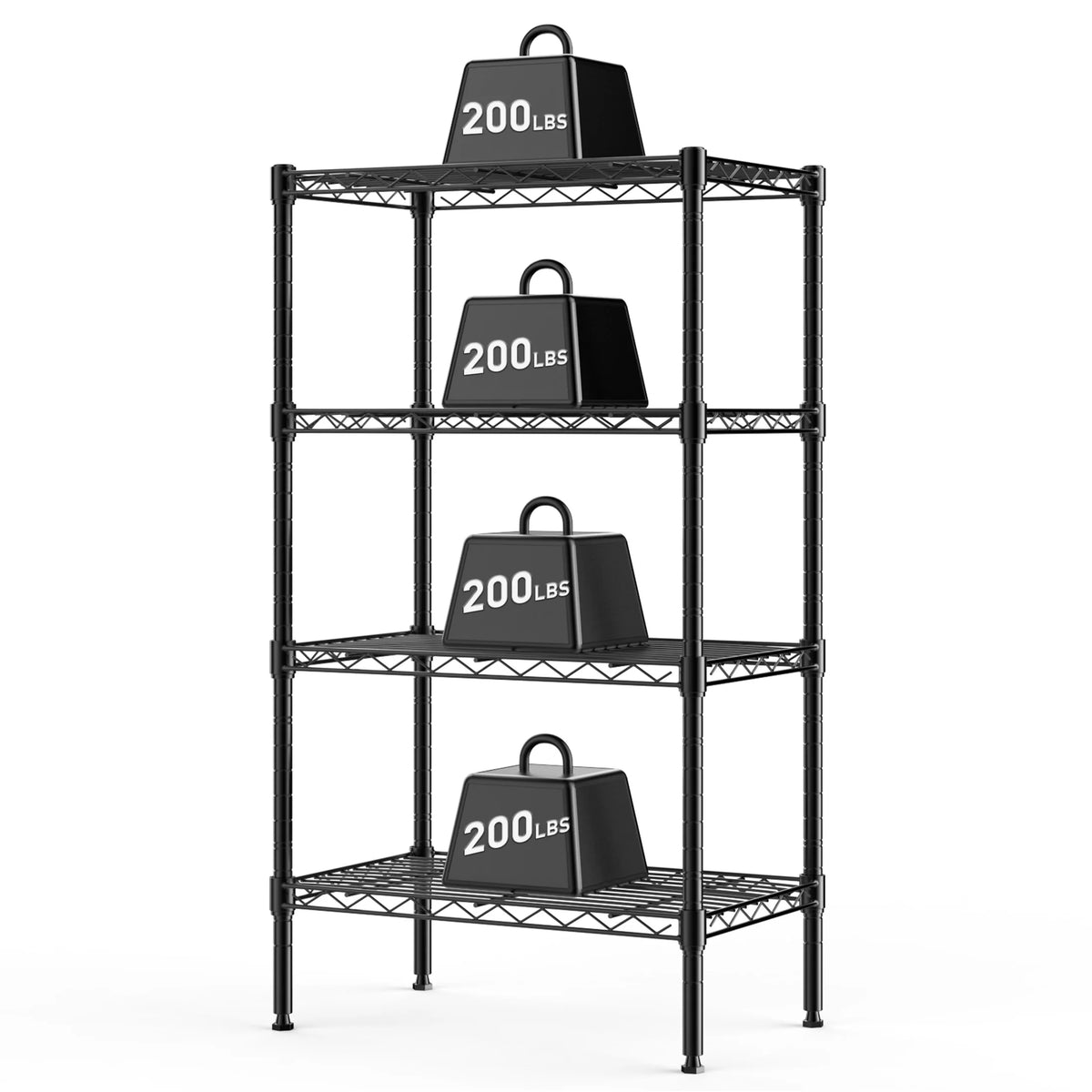 MCQ Adjustable Heavy Duty Metal Storage Shelving Unit for Home