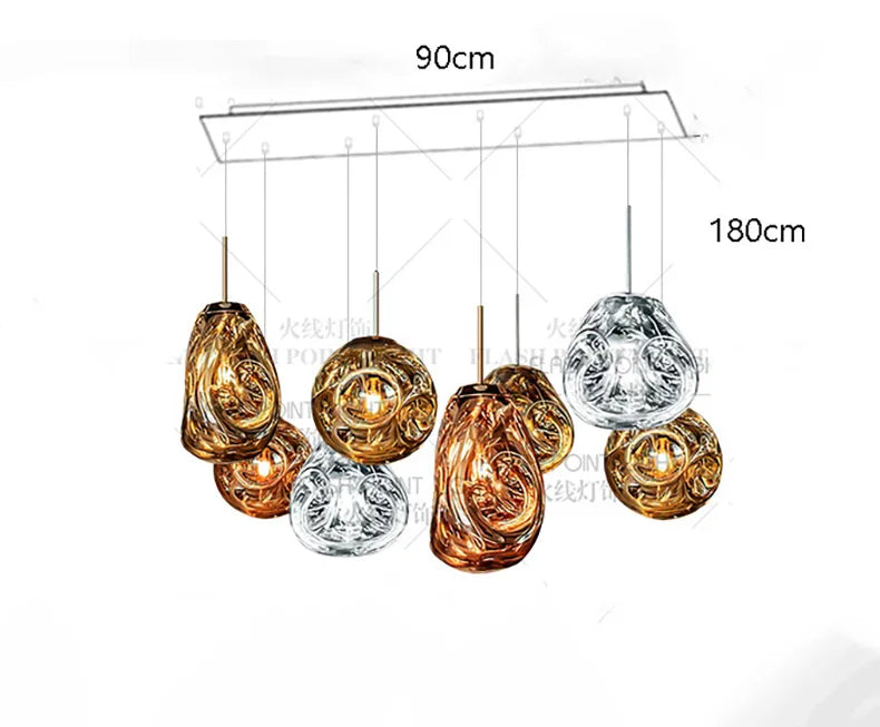 Modern Home Decor Ring LED Lights Pendant Light Lamps for Living Room Chandeliers for Dining Room Hanging Light Indoor Lighting