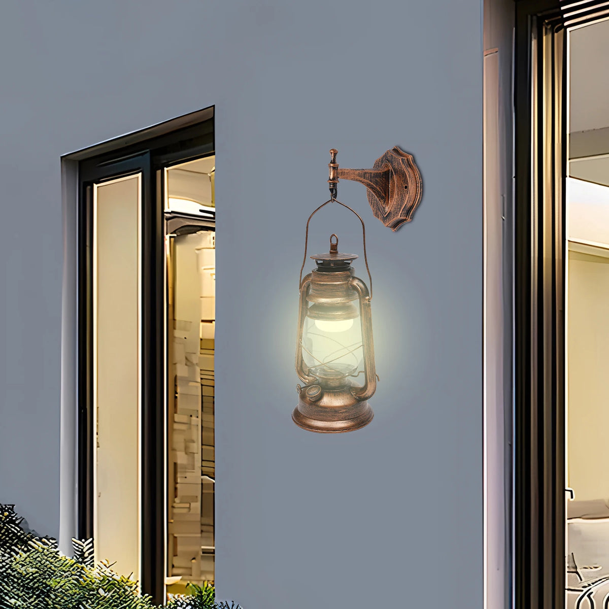 Bymaocar Outdoor Wall Lantern for Indoor and Yard Lighting