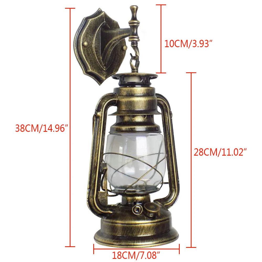 Bymaocar Outdoor Wall Lantern for Indoor and Yard Lighting