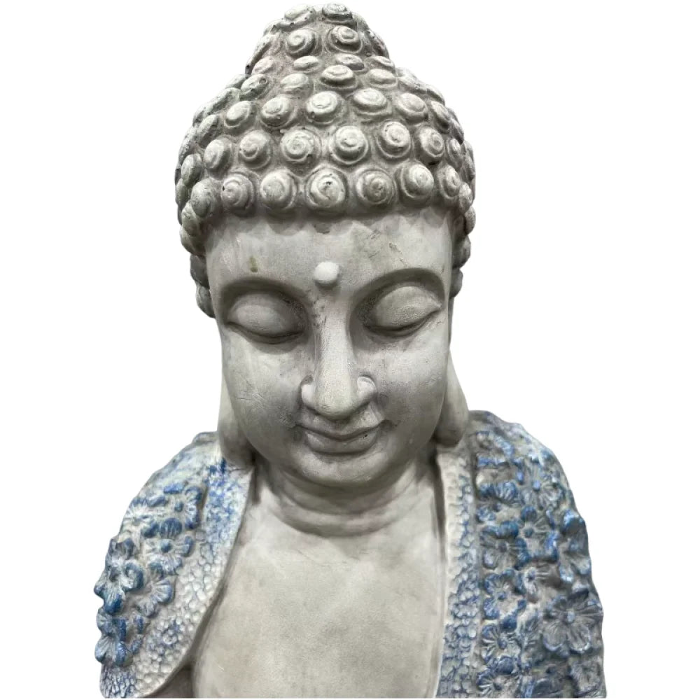 Resin Meditating Buddha Statue For Zen Garden Home Decor