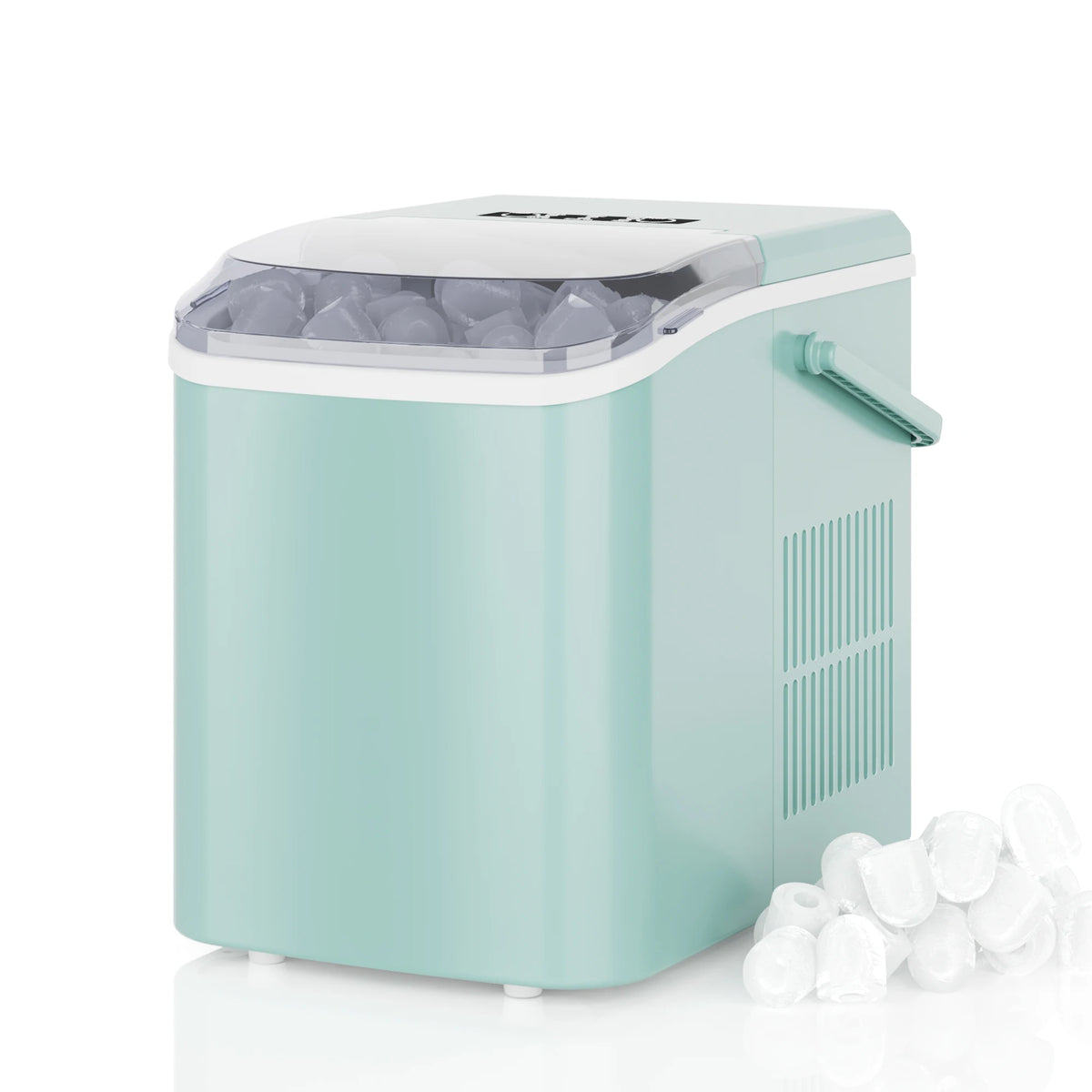 Portable Countertop Ice Maker With Fast Ice And Self Cleaning