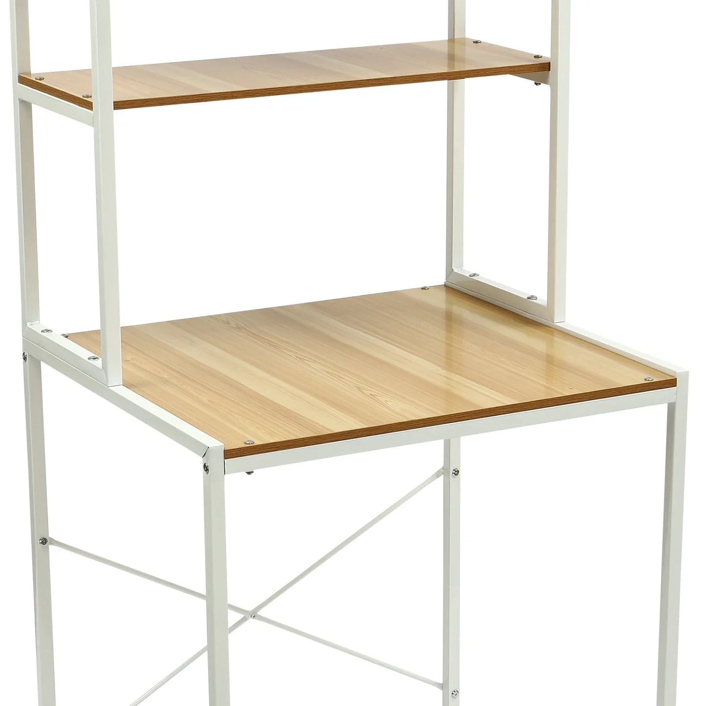 NEWEST Three-Tier Washer and Dryer Storage Shelf,Compartment Bathroom Space Saving Organizer Rack 22 lbs Each Tier Capacity