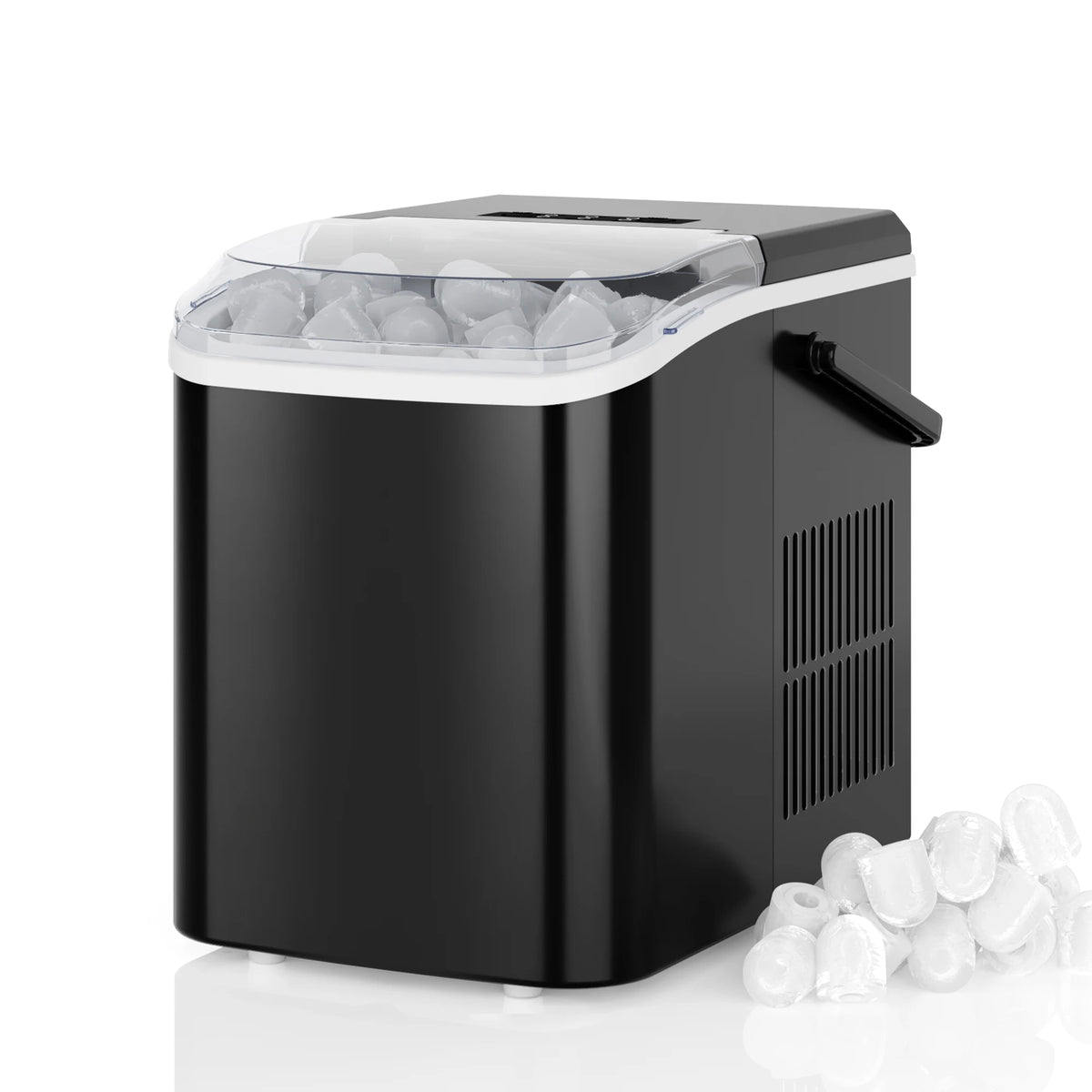 Portable Countertop Ice Maker With Fast Ice And Self Cleaning