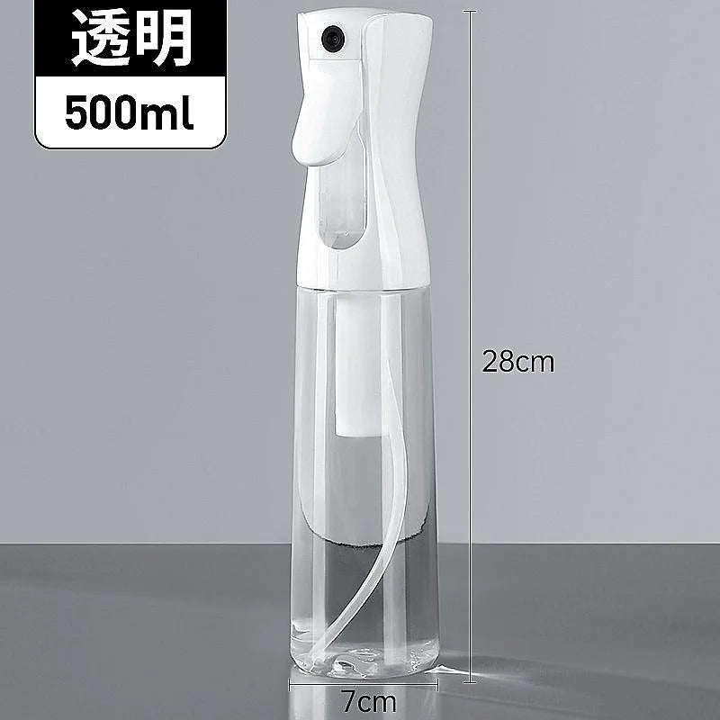 Continuous Fine Mist Spray Bottle For Hair Care And Makeup