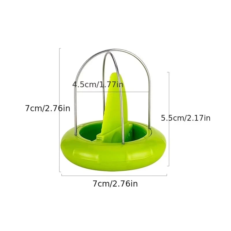 Fast Fruit Kiwi Cutter Peeler Slicer Kitchen Gadgets Stainless Steel Kiwi Peeling Tools Kitchen Creative Fruit Peeler