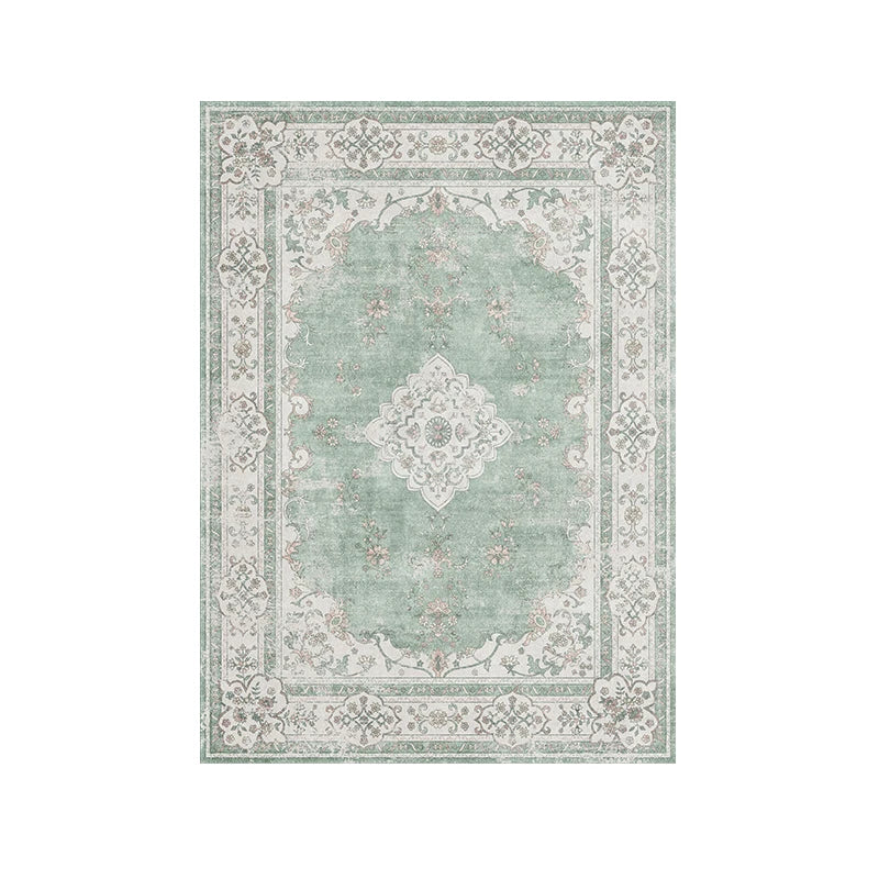 American Retro Carpets for Living Room Soft Fluffy Bedroom Decor Bedside Carpet Home Washable Rug Thicken Plush Lounge Floor Mat
