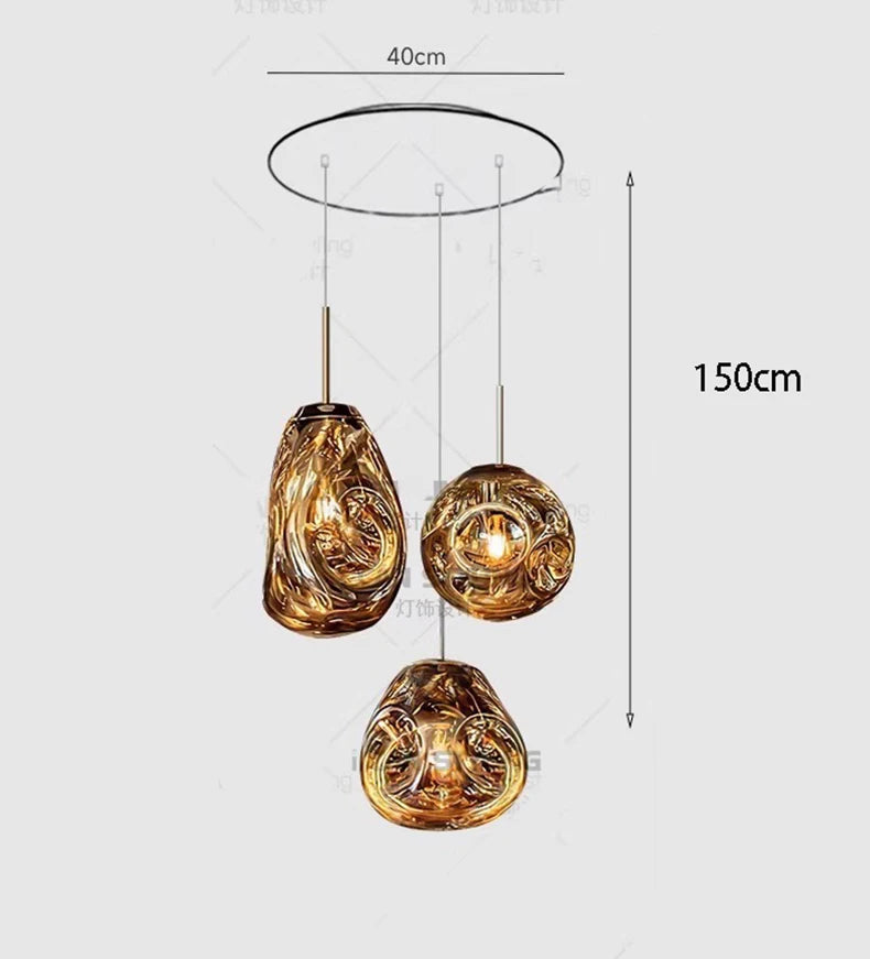 Modern Home Decor Ring LED Lights Pendant Light Lamps for Living Room Chandeliers for Dining Room Hanging Light Indoor Lighting