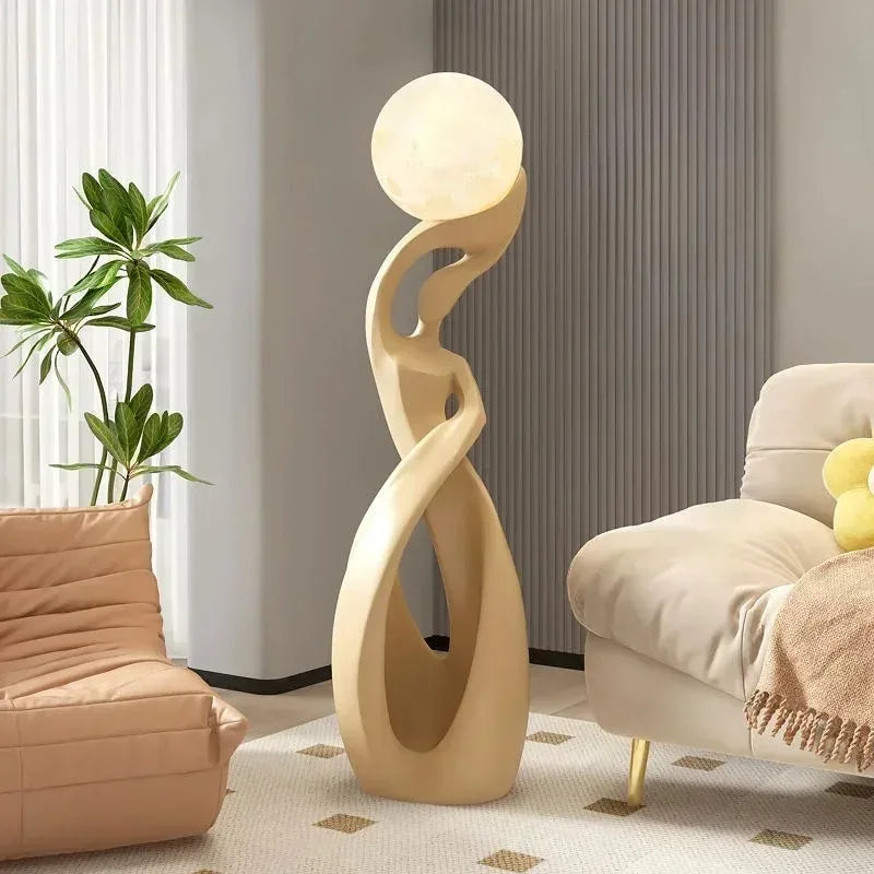 Abstract Art Figures, Large Floor Lamp Decorations, Living Room TV Cabinets, Sofa Side Decorations, Opening Floor Lamps