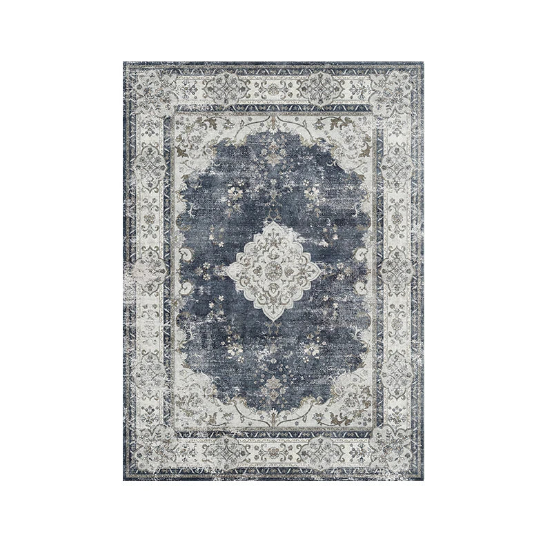 American Retro Carpets for Living Room Soft Fluffy Bedroom Decor Bedside Carpet Home Washable Rug Thicken Plush Lounge Floor Mat