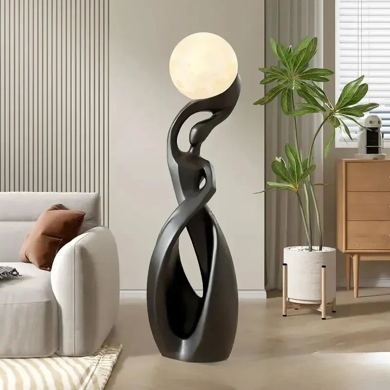 Abstract Art Figures, Large Floor Lamp Decorations, Living Room TV Cabinets, Sofa Side Decorations, Opening Floor Lamps