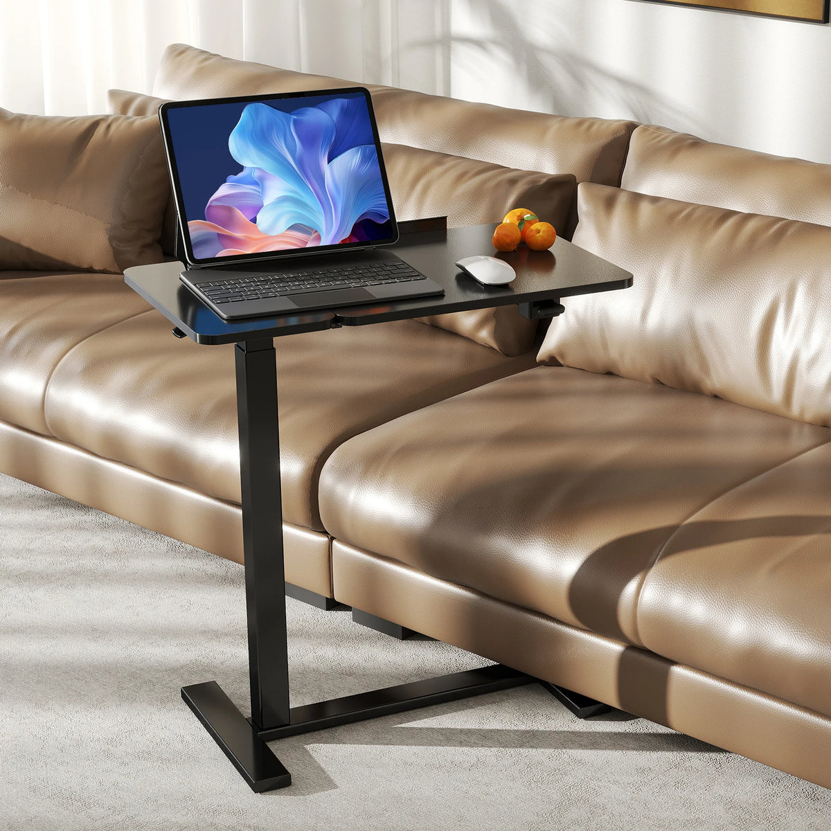 JHK Adjustable Overbed Bedside Lap Desk With Tilt Top