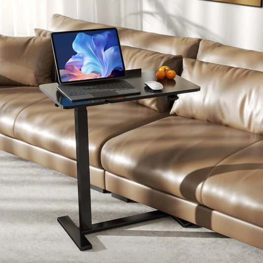 JHK Adjustable Overbed Bedside Lap Desk With Tilt Top