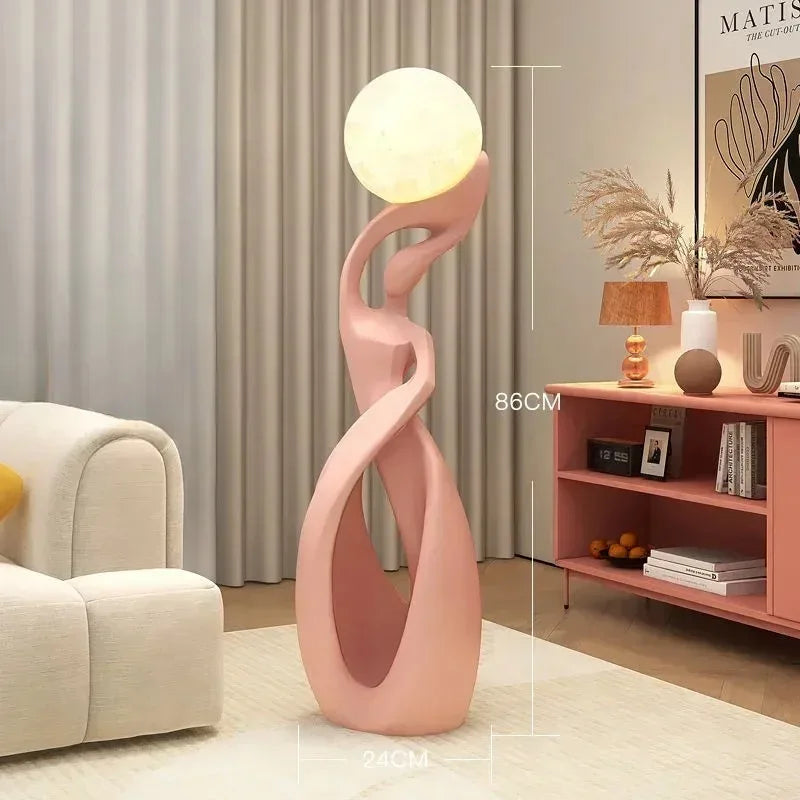 Abstract Art Figures, Large Floor Lamp Decorations, Living Room TV Cabinets, Sofa Side Decorations, Opening Floor Lamps