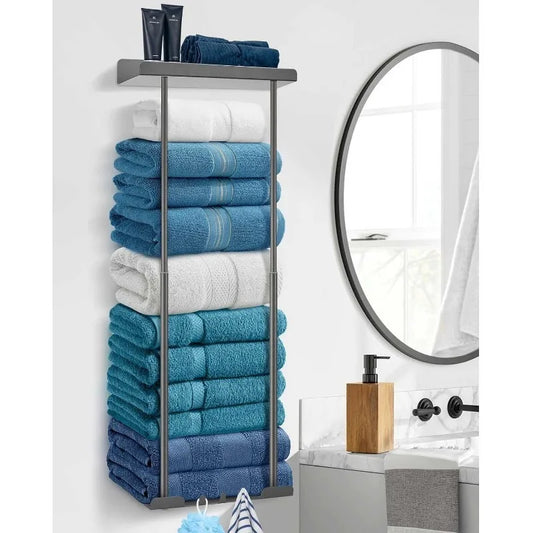Bathroom wall mounted towel rack,bathroom decorative towel rack, towel hanging rack,roll towel storage,Bathroom Towel Holder