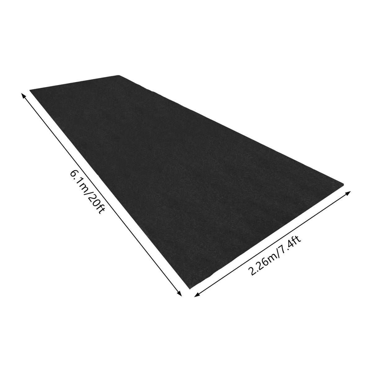 Waterproof Garage Floor Mat, Non-Slip Oil Resistant Pe Backing Mat For Garage, Workshop, Warehouse, Easy To Clean & Cut，Garage Floor Mat, Garage Non-Slip Mat, Floor Protection Mat