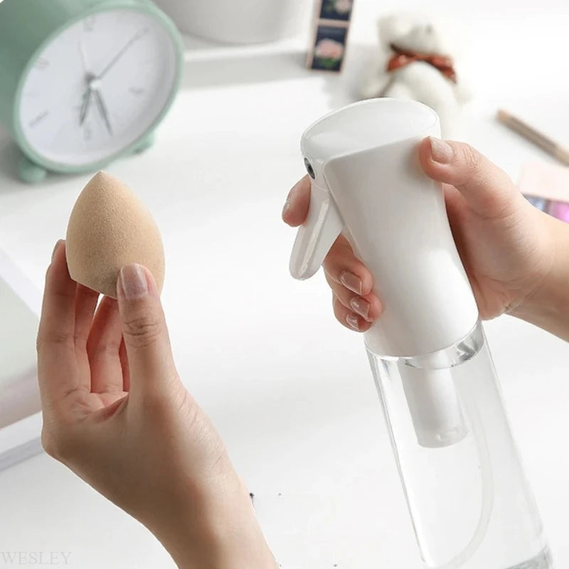 Continuous Fine Mist Spray Bottle For Hair Care And Makeup