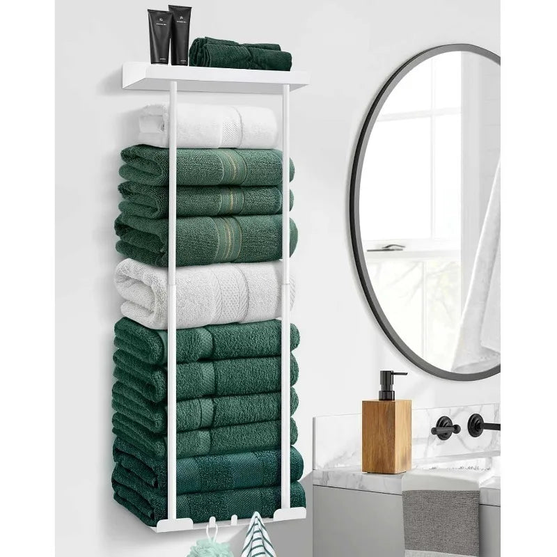 Bathroom wall mounted towel rack,bathroom decorative towel rack, towel hanging rack,roll towel storage,Bathroom Towel Holder