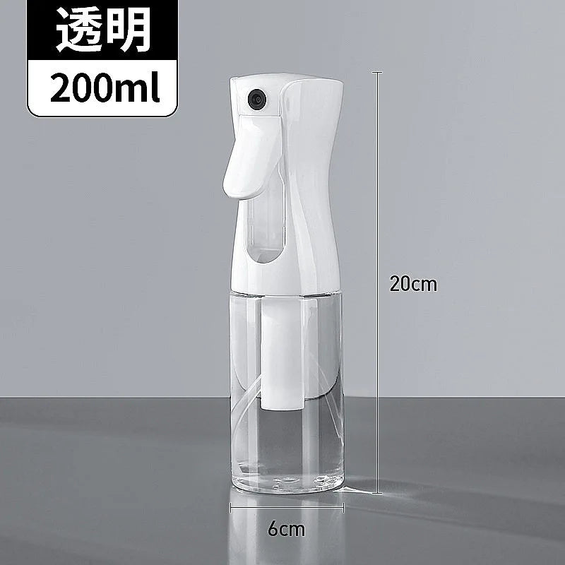 Continuous Fine Mist Spray Bottle For Hair Care And Makeup