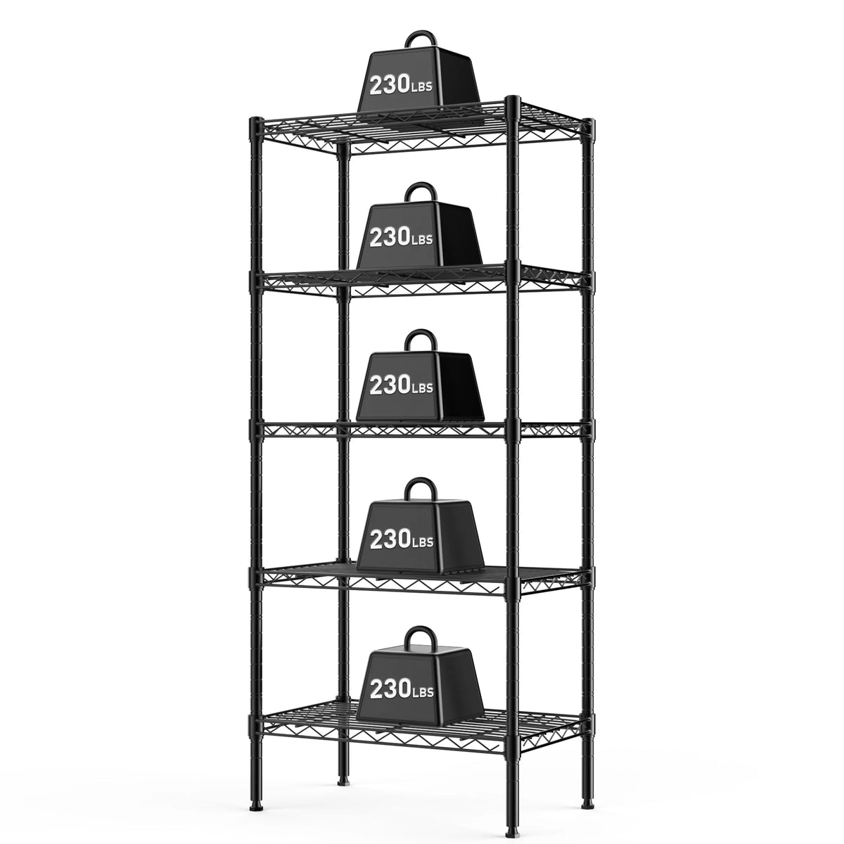 MCQ Adjustable Heavy Duty Metal Storage Shelving Unit for Home