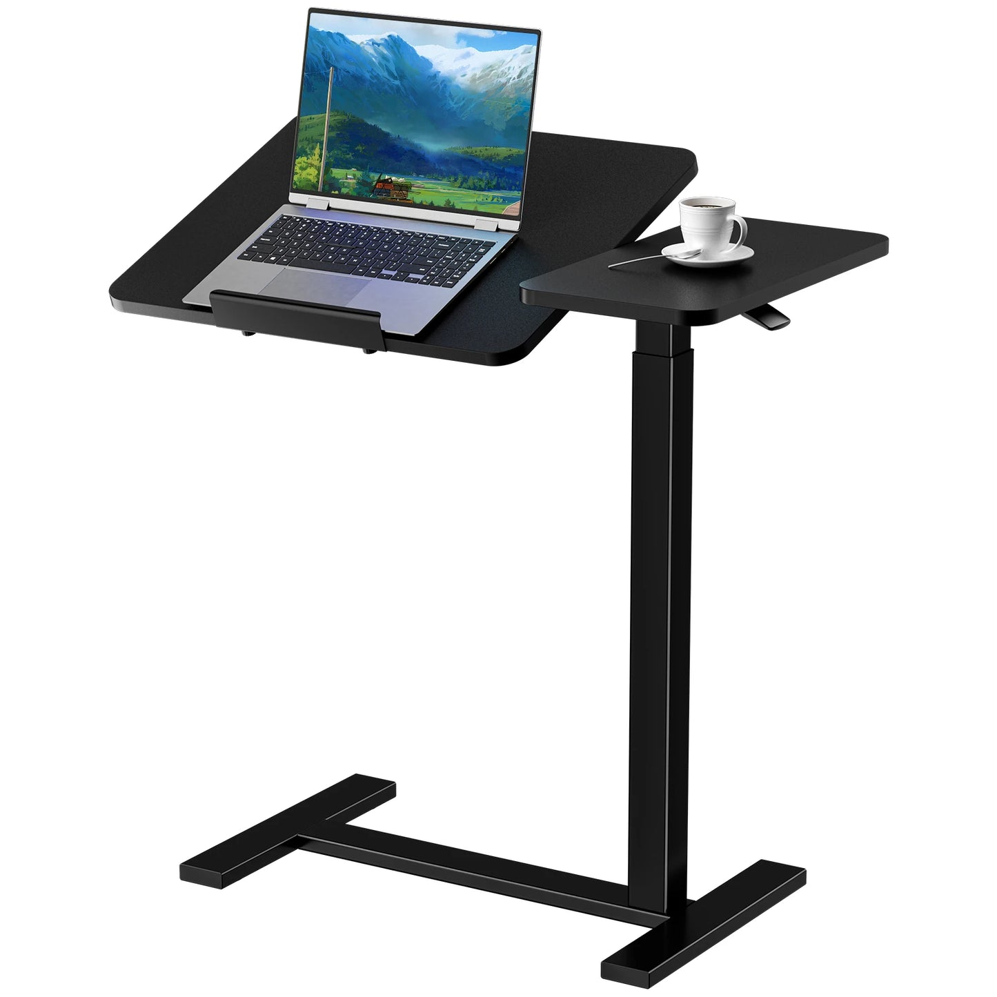 JHK Adjustable Overbed Bedside Lap Desk With Tilt Top