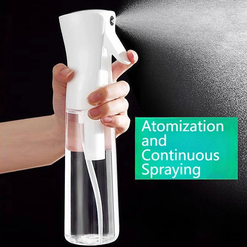 Continuous Fine Mist Spray Bottle For Hair Care And Makeup