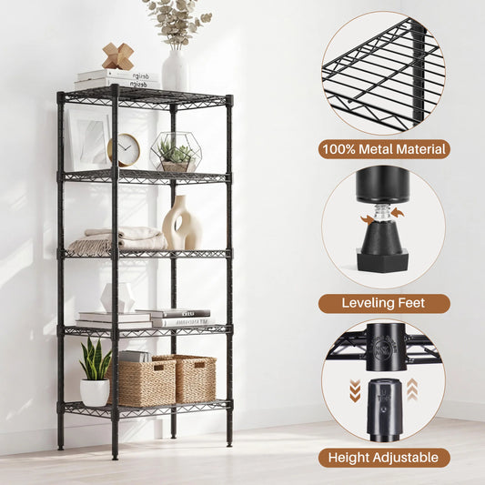 MCQ Adjustable Heavy Duty Metal Storage Shelving Unit for Home